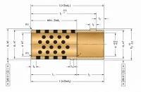 M208 Kuyruklu Grafitli Bronz Burç — görsel 2